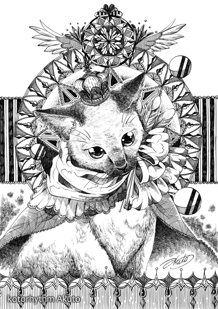 クラウンキャットトートバッグ