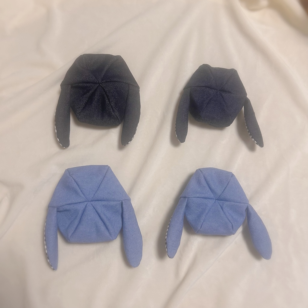 ⚫︎うさ耳デニムベレー帽⚫︎
