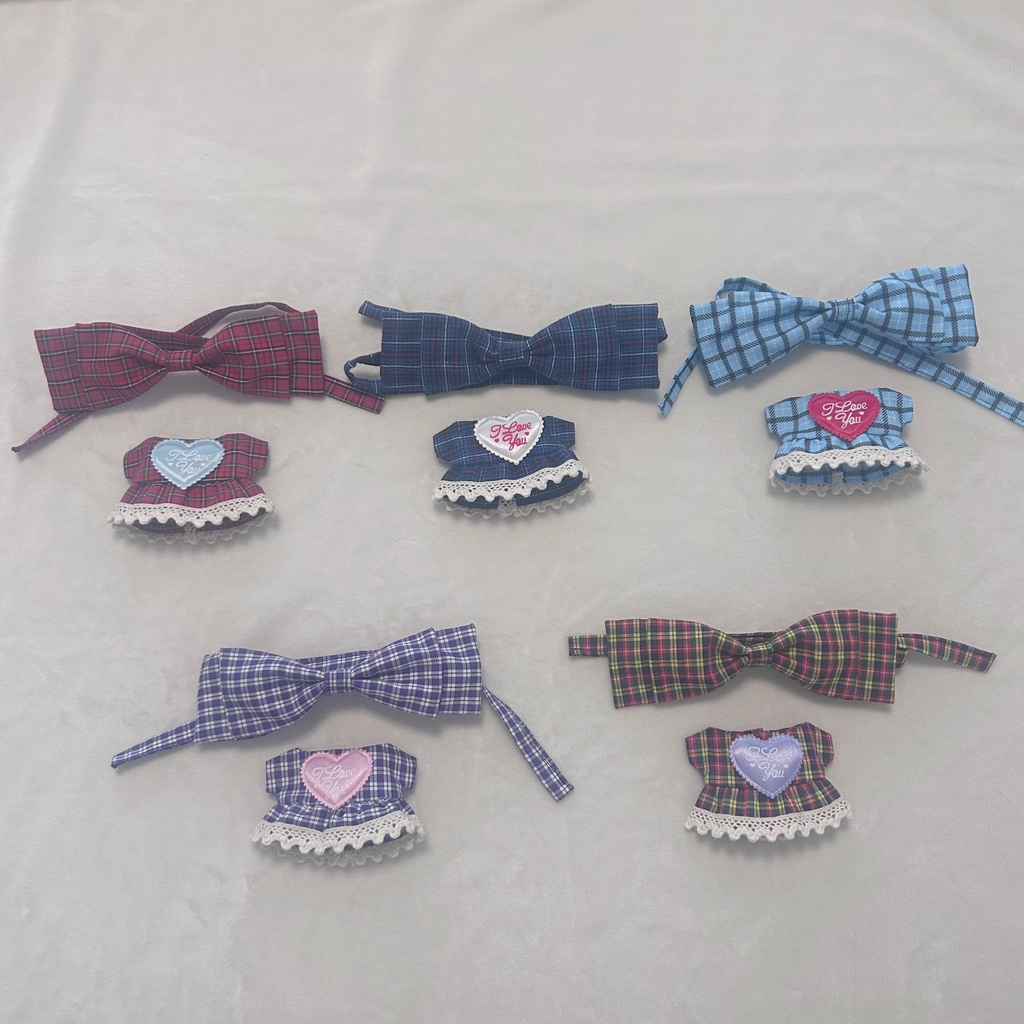 ⚫︎リボンとワンピース(11〜12cm)⚫︎