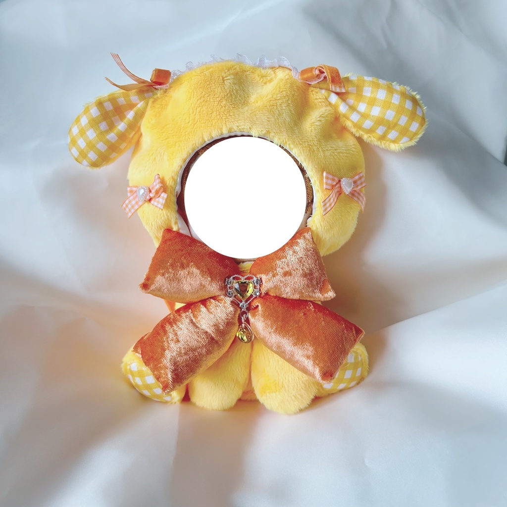 ⚫︎お座り着ぐるみ_わんこ(16cm)⚫︎オレンジ