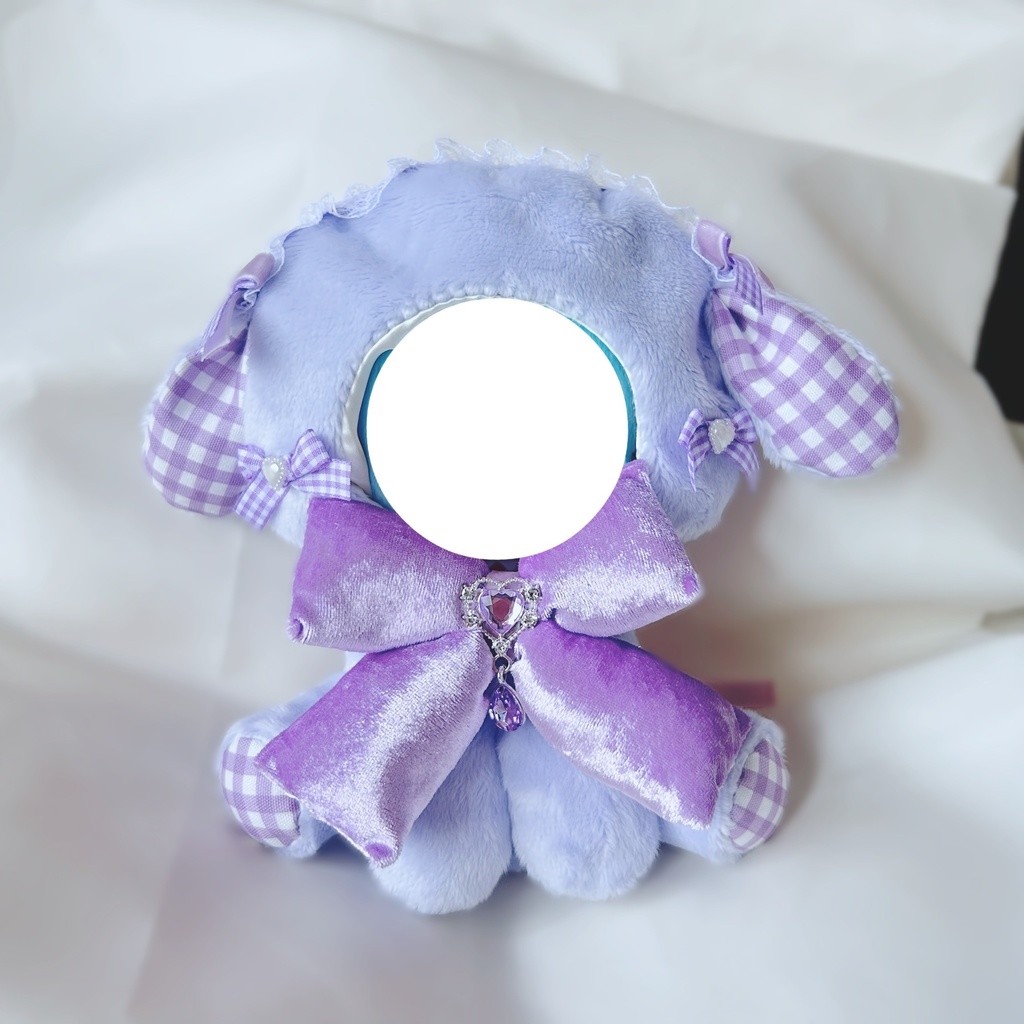 ⚫︎お座り着ぐるみ_わんこ(16cm)⚫︎パープル
