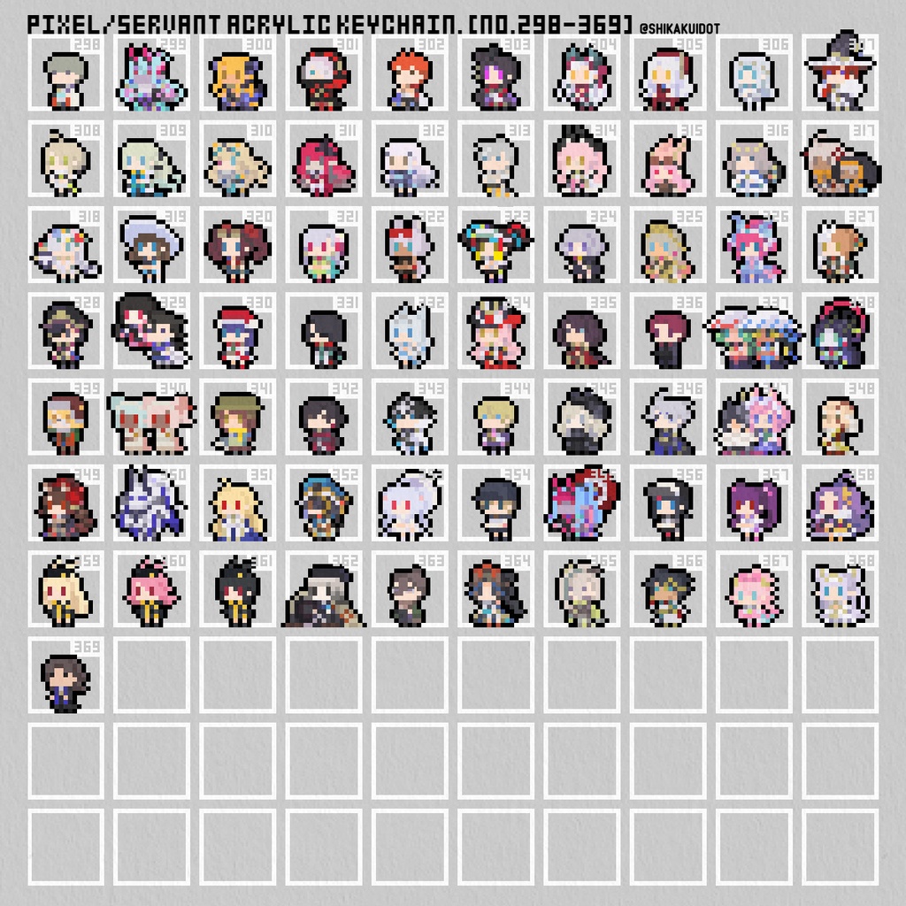 【FGO】アクスタキー no.298-【ドット鯖】