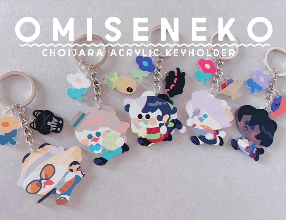 お店猫アクキー