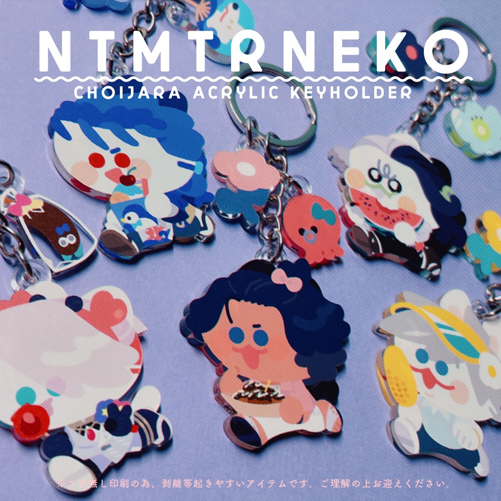 夏祭猫アクキー