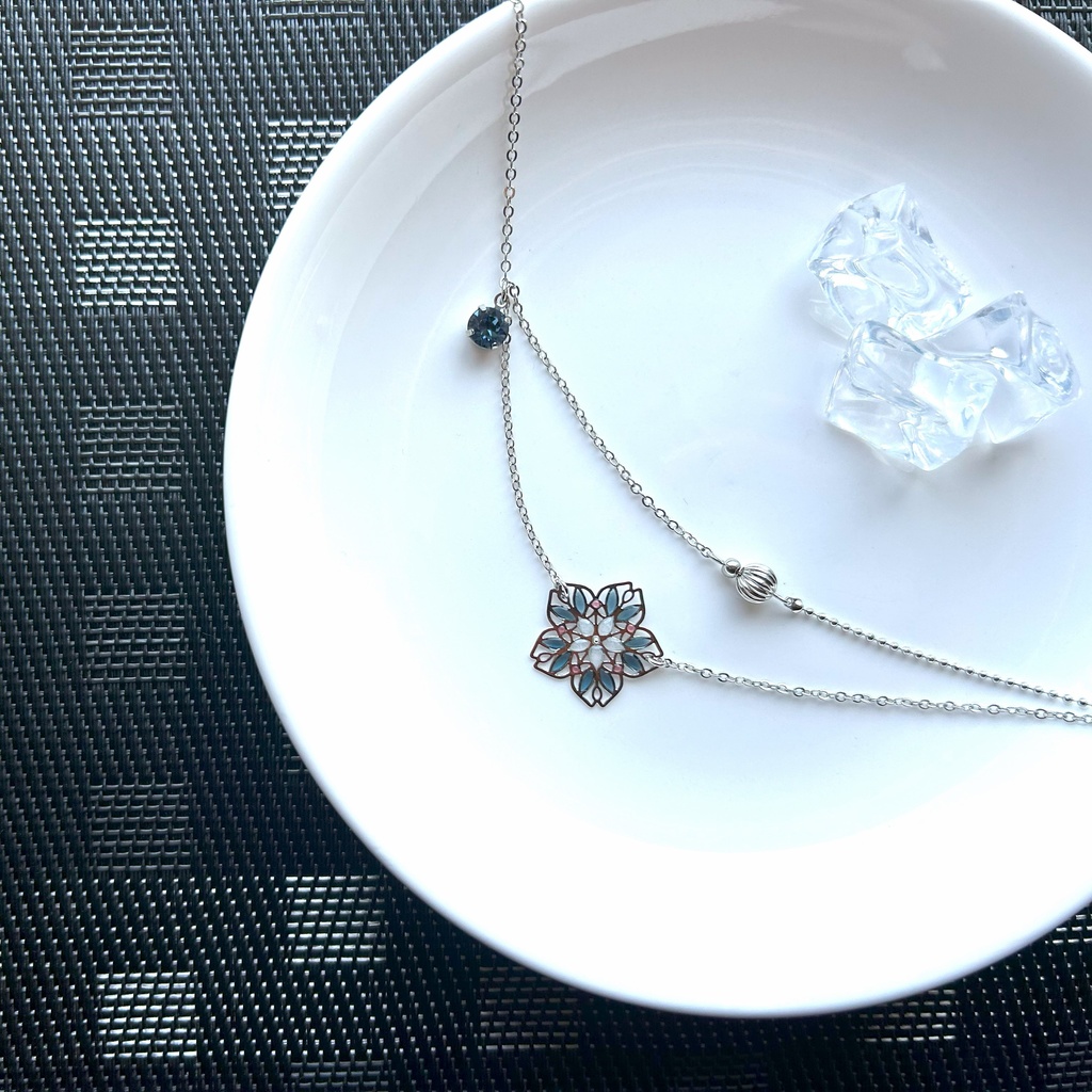 槍男士の桜アンクレット