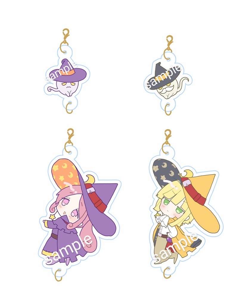 アクリルキーホルダー(まほつか)