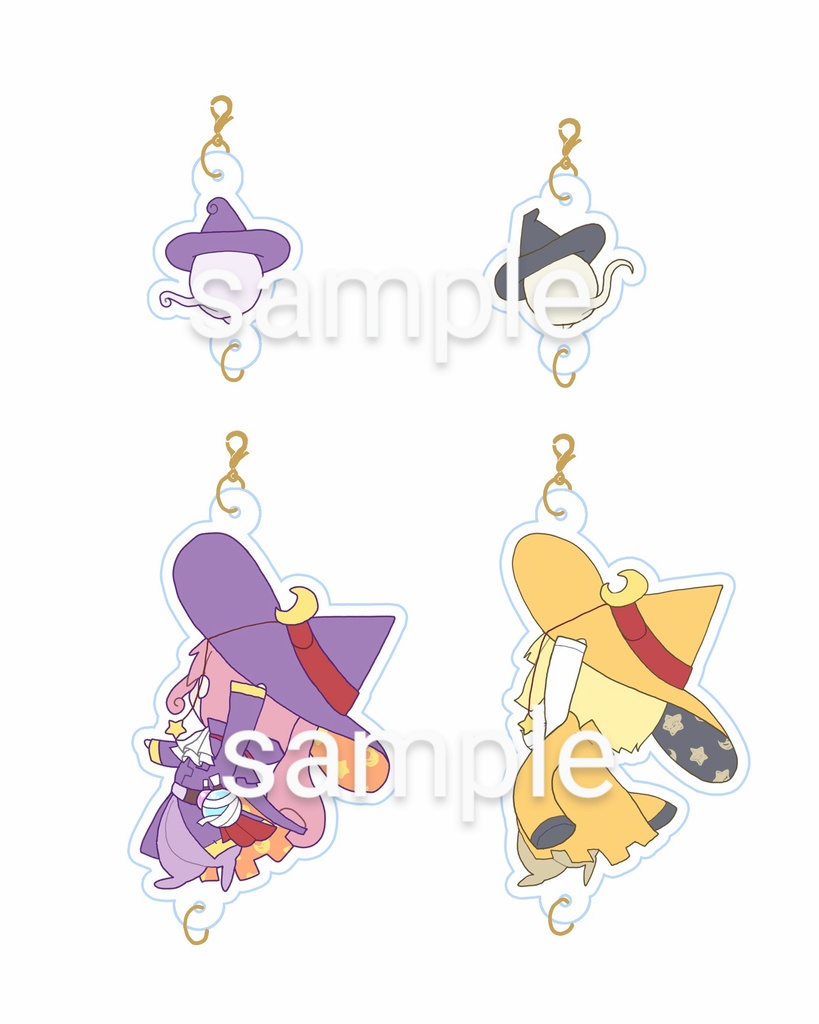 アクリルキーホルダー(まほつか)