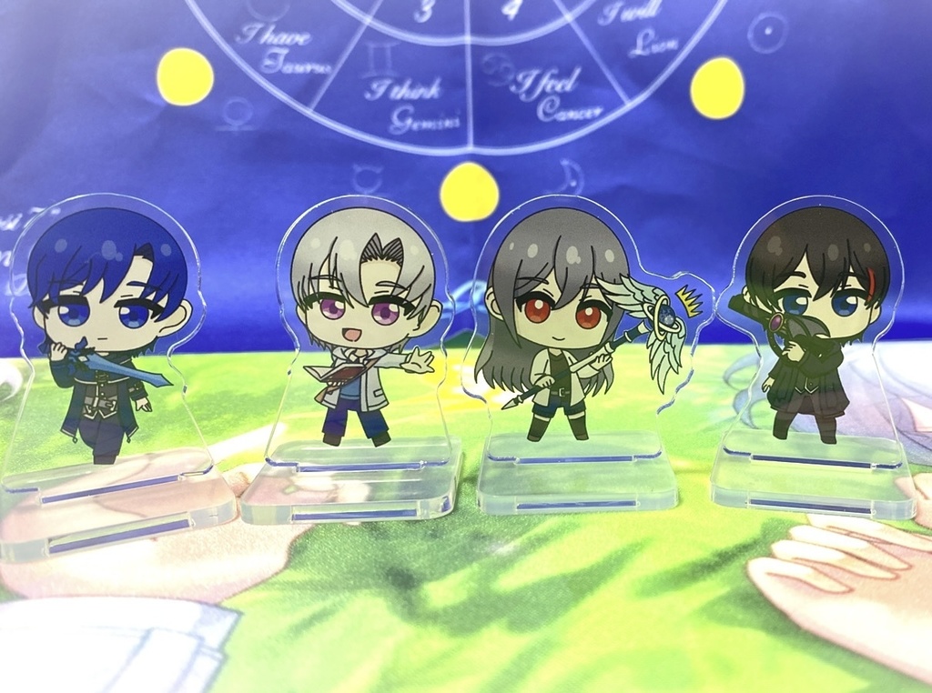 オリジナルアクリルスタンド(武器といっしょ編①)