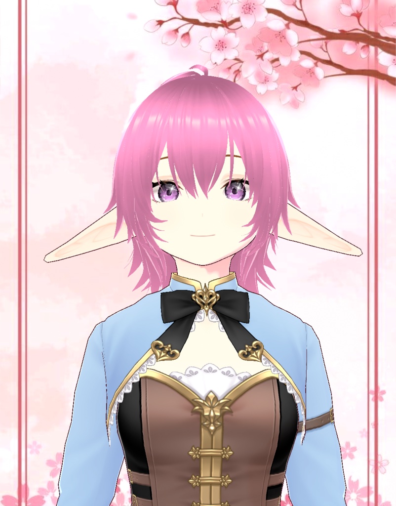 vroid avatar -Tsukihime (VRM)