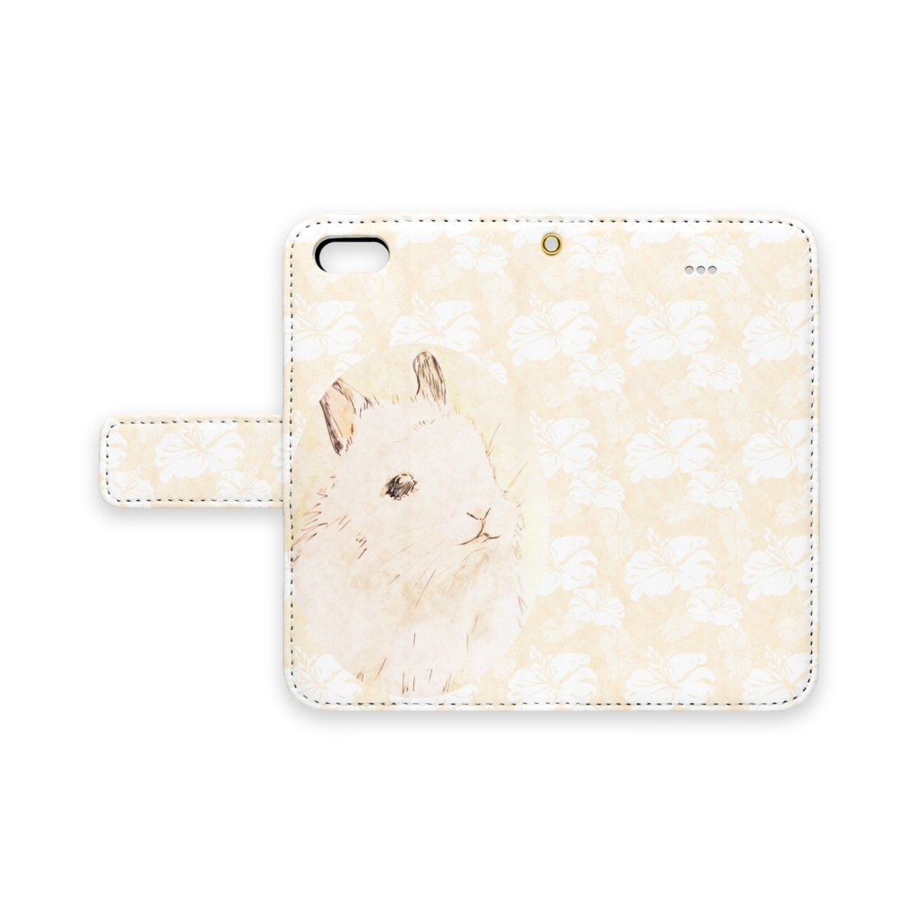 ほんわかうさぎのスマホカバー