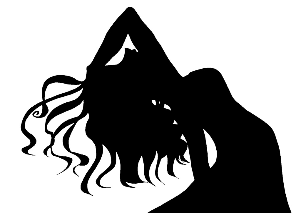 シルエットトートバッグ