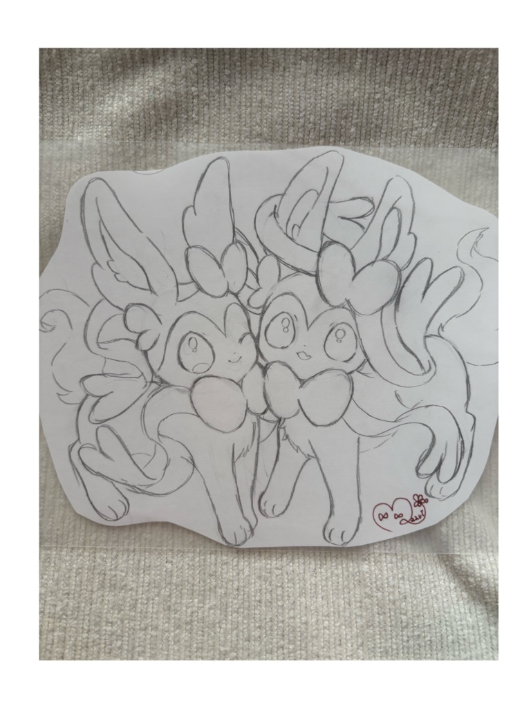 ニンフィアアナログ原画