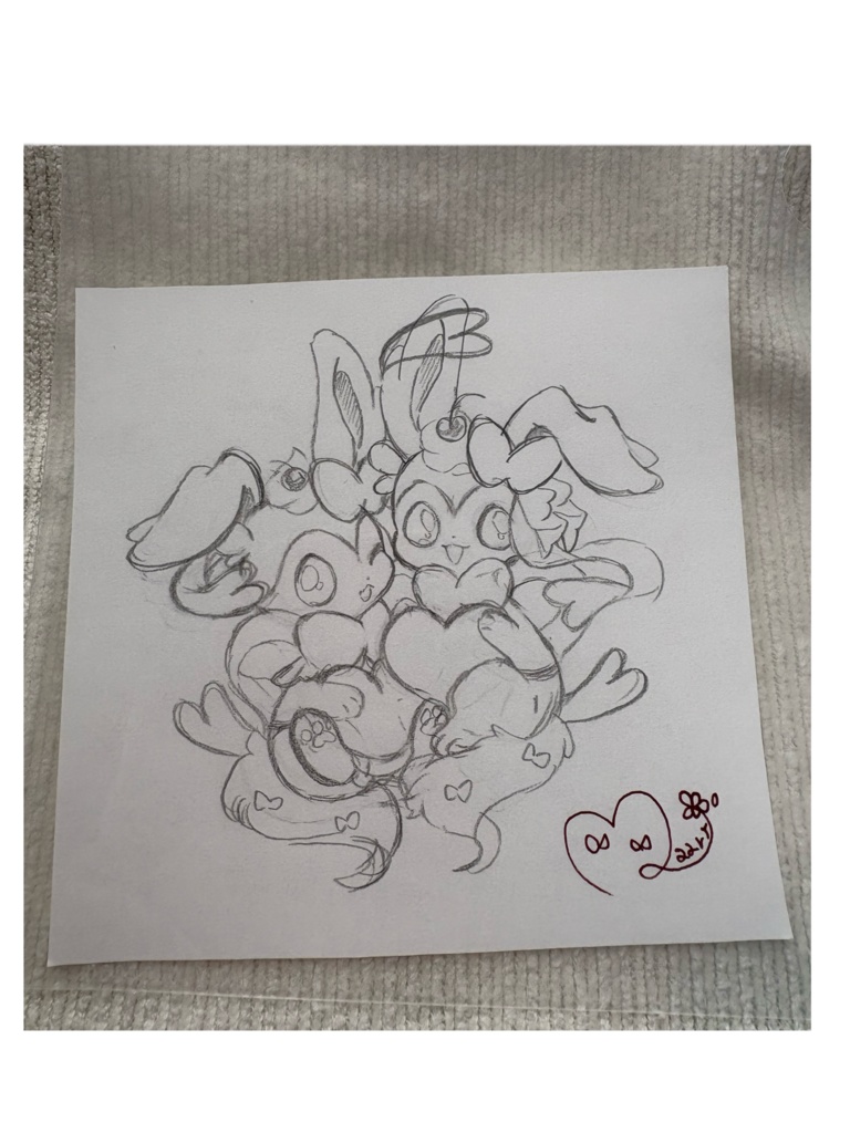 ニンフィアアナログ原画