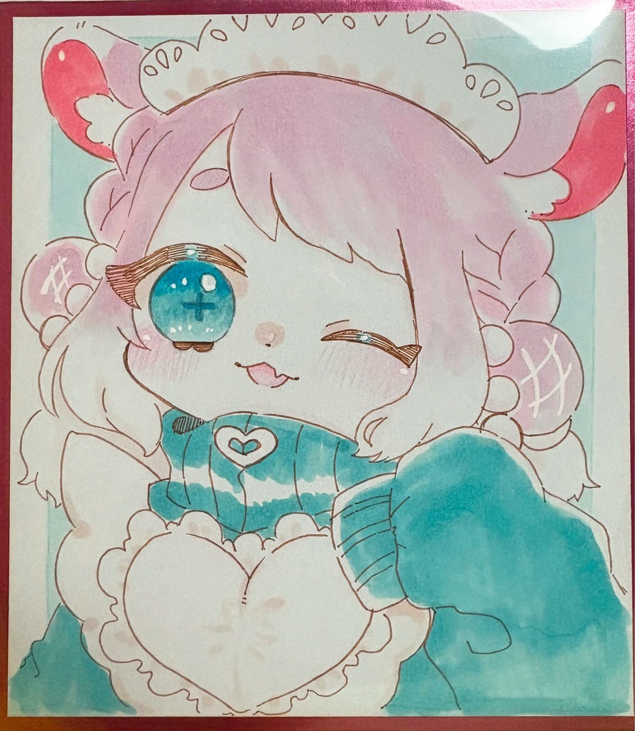 うちの子色紙