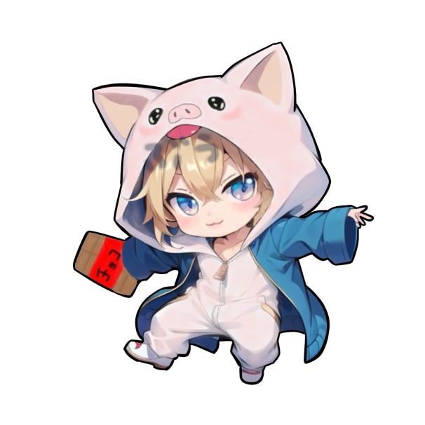 ブウたんステッカー