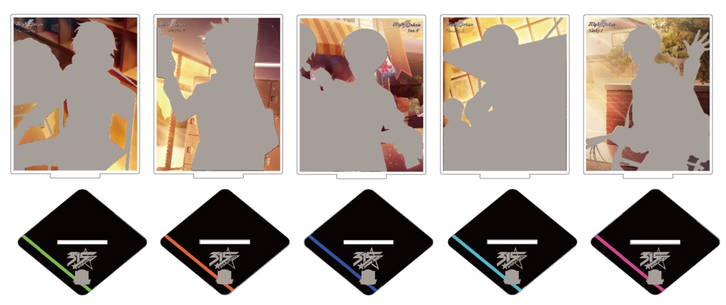 【受注】High×Jokerオフショットアクリルスタンド