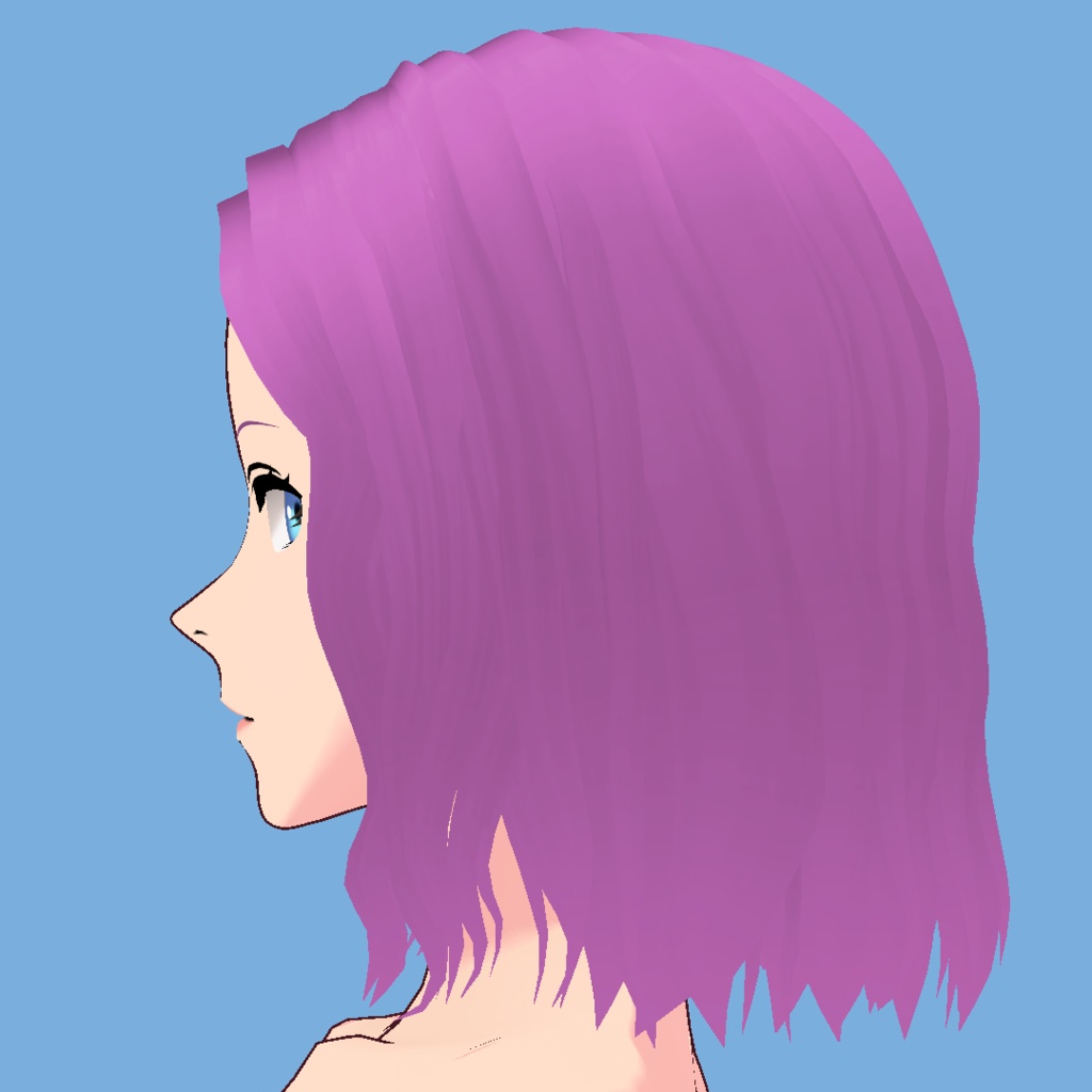 セミロングヘアー/Shoulder Length Hair