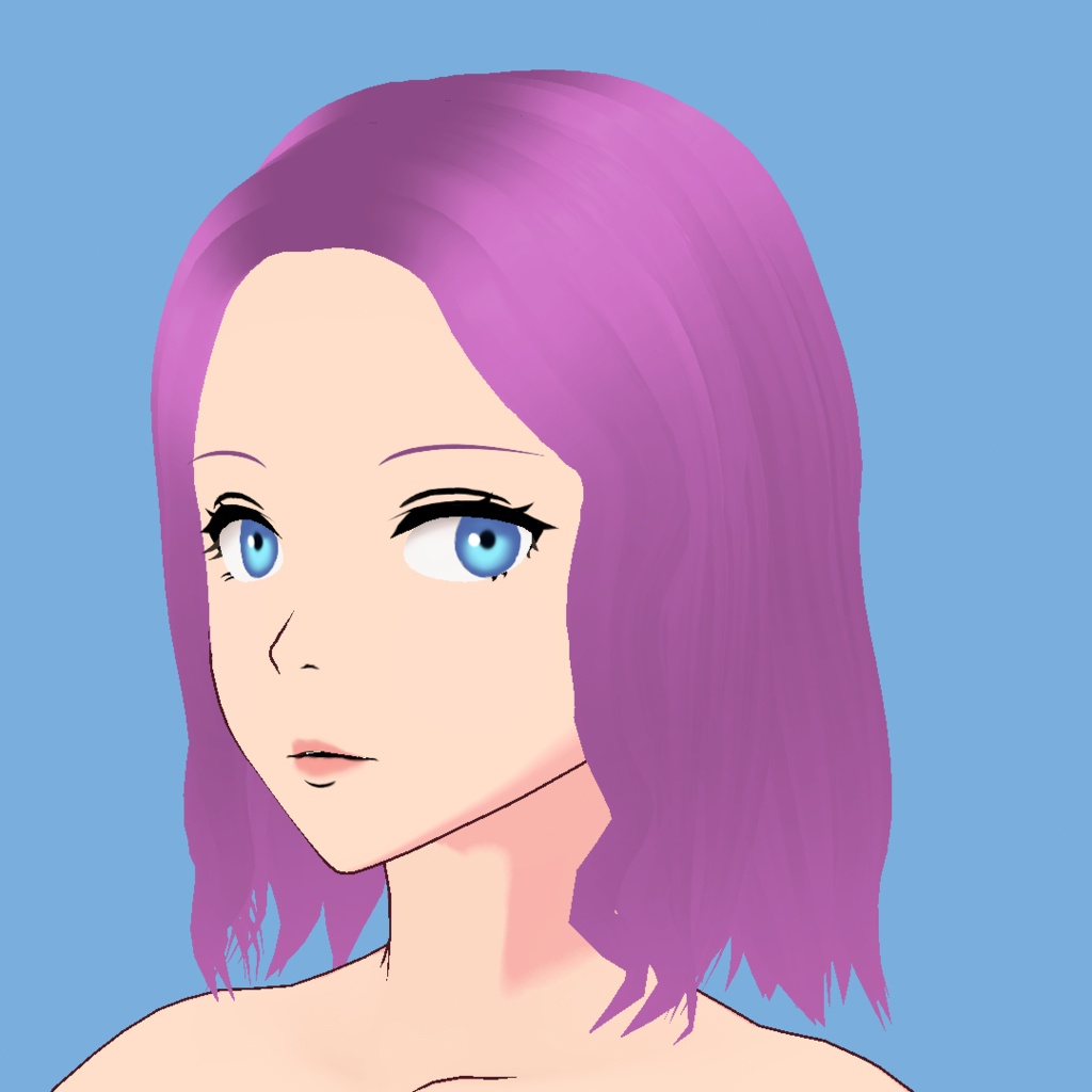 セミロングヘアー/Shoulder Length Hair