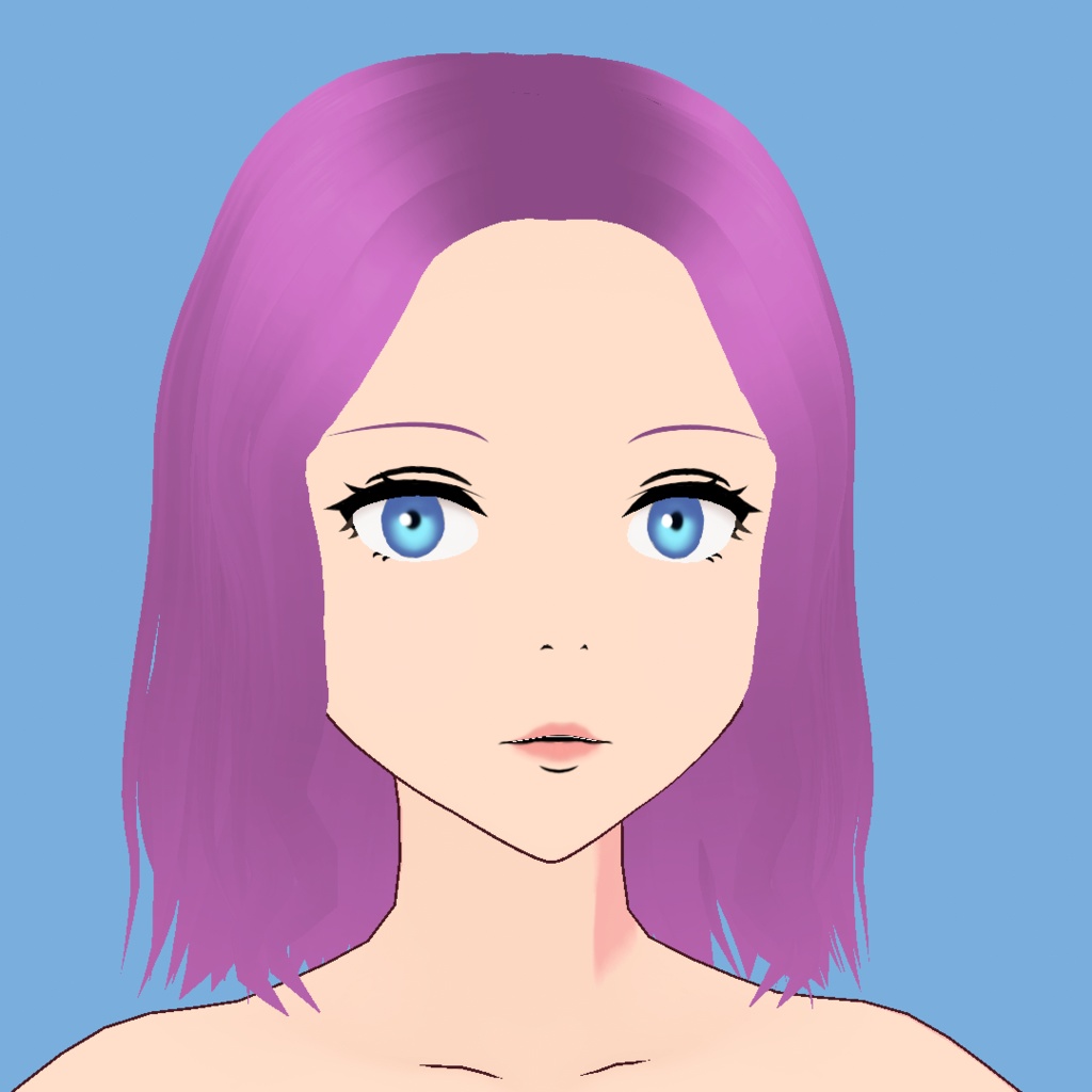 セミロングヘアー/Shoulder Length Hair