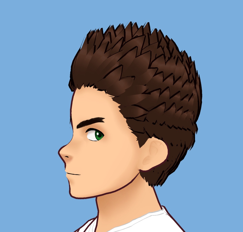 スパイキーヘアー/Spiky Hair