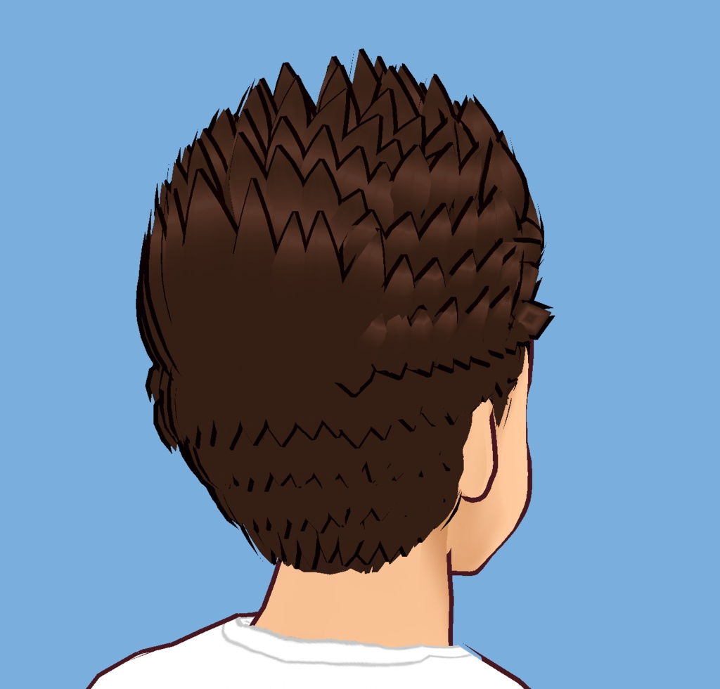 スパイキーヘアー/Spiky Hair