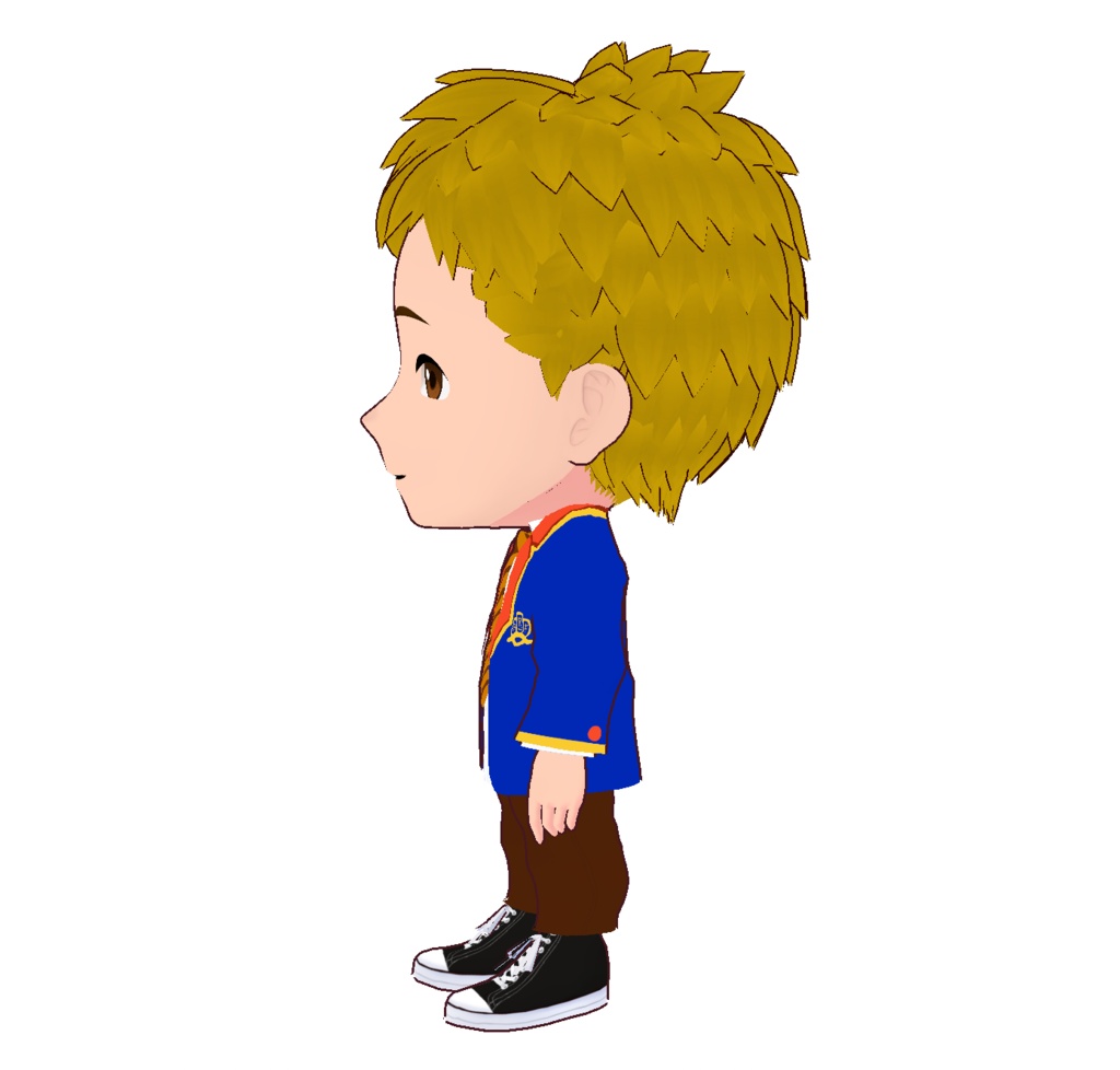 前髪付き短髪/Short Hair with Bangs