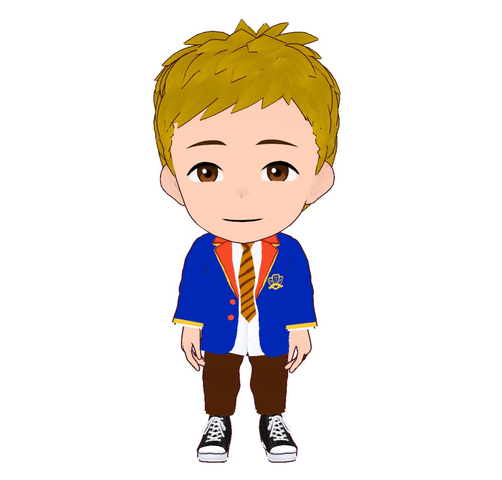 前髪付き短髪/Short Hair with Bangs