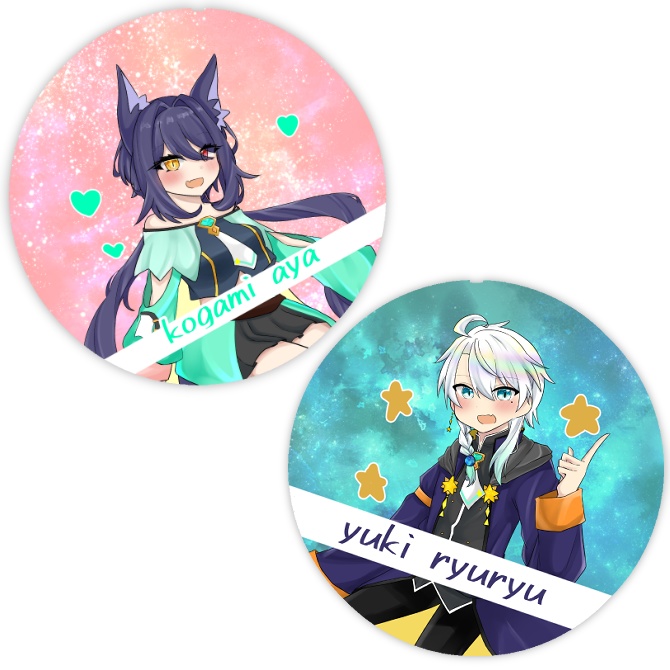 Caprista_オリジナル缶バッヂ2022