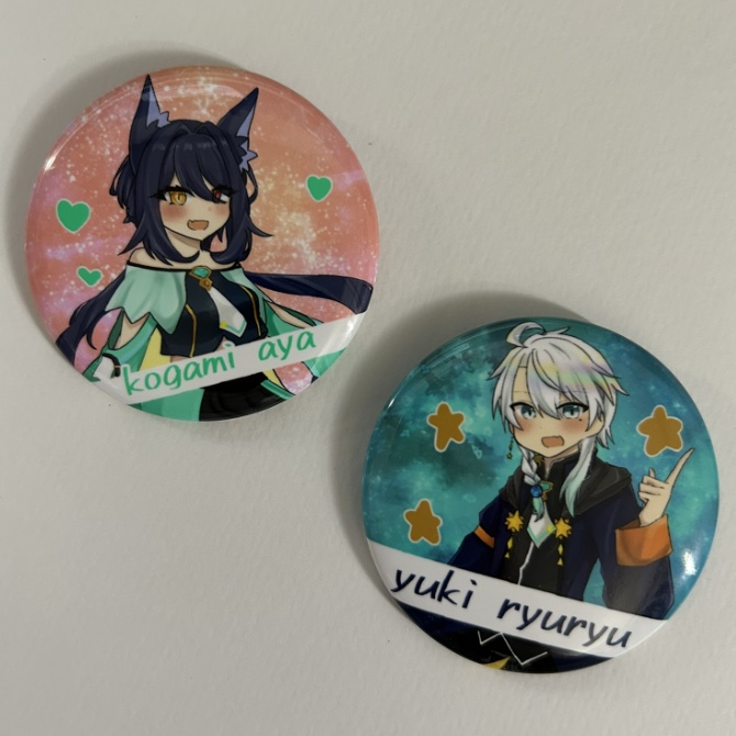 Caprista_オリジナル缶バッヂ2022