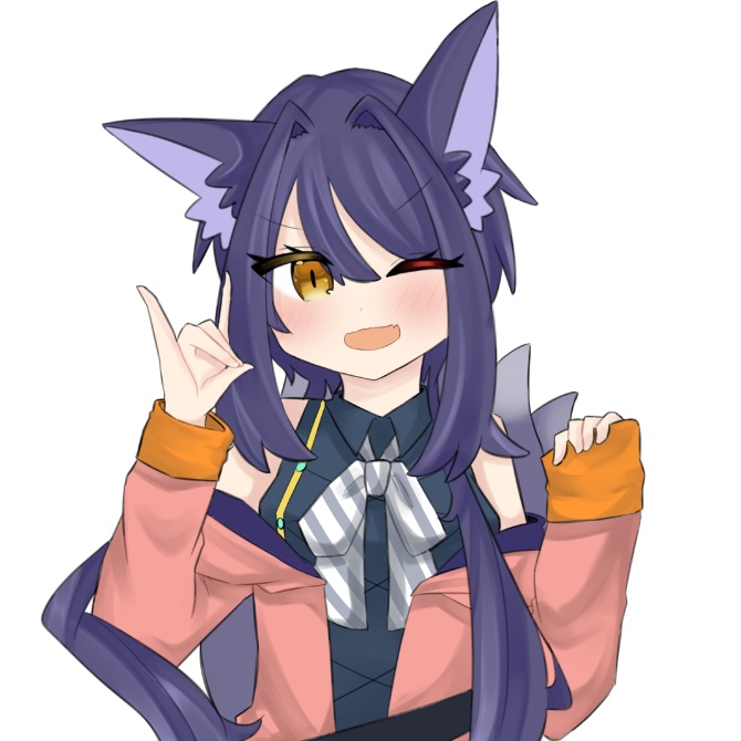 狐神アヤ_オリジナル缶バッヂ2021