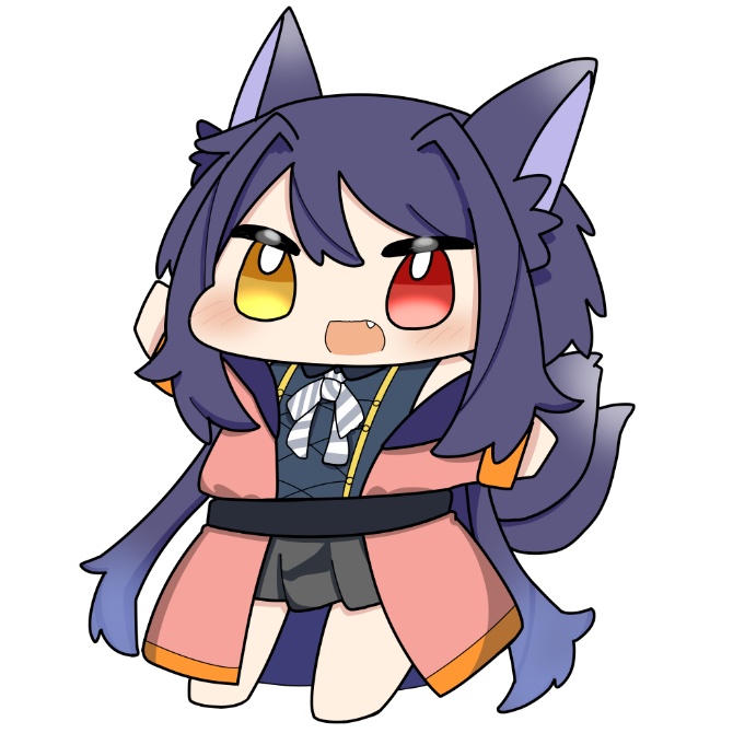 狐神アヤ_オリジナル缶バッヂ2021