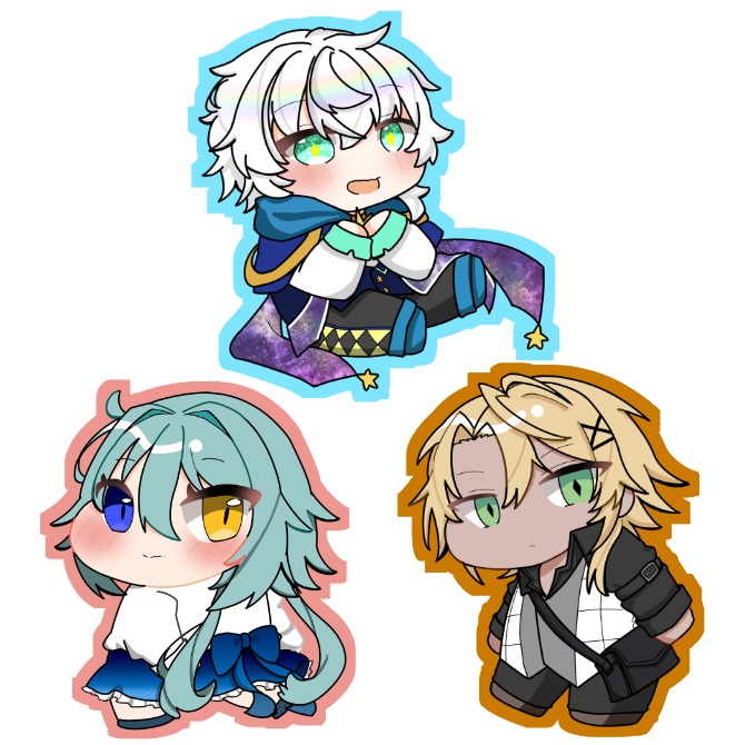 夢の配達人project_オリジナルステッカー