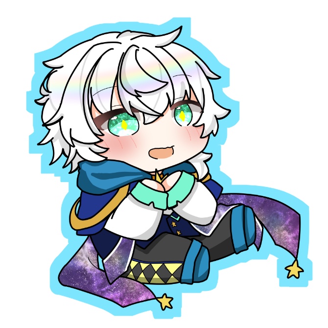 夢の配達人project_オリジナルステッカー