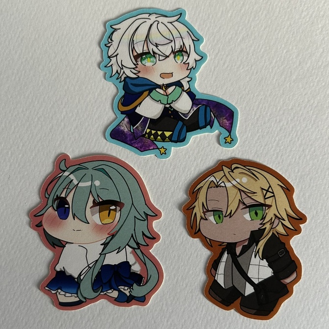 夢の配達人project_オリジナルステッカー