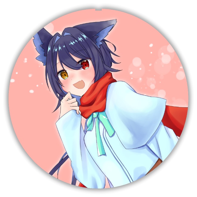 Caprista+葵葉柚月_オリジナル缶バッジ2023