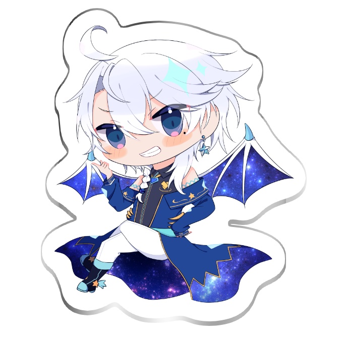 Caprista+怪奇現象捜査課_オリジナルアクリルキーホルダー