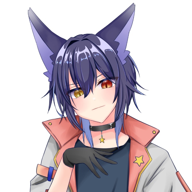 狐神夜渡＿オリジナルステッカー