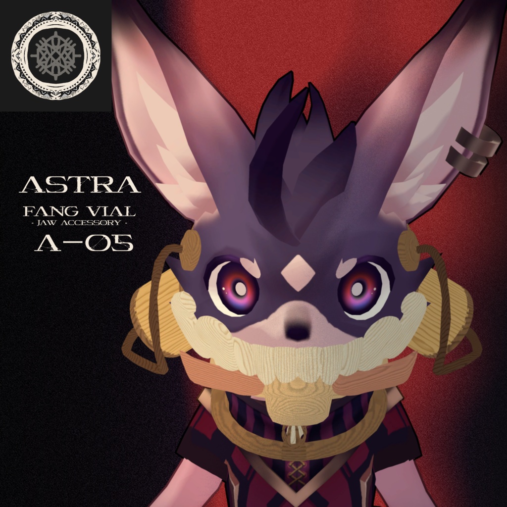 【発売記念SALE】Jaw Accessory -01- FANG VIAL ☀︎17 Avatars☀︎ 顎のアクセサリー