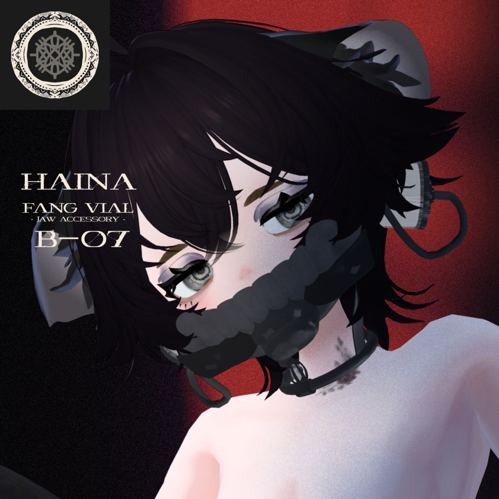 【発売記念SALE】Jaw Accessory -01- FANG VIAL ☀︎17 Avatars☀︎ 顎のアクセサリー