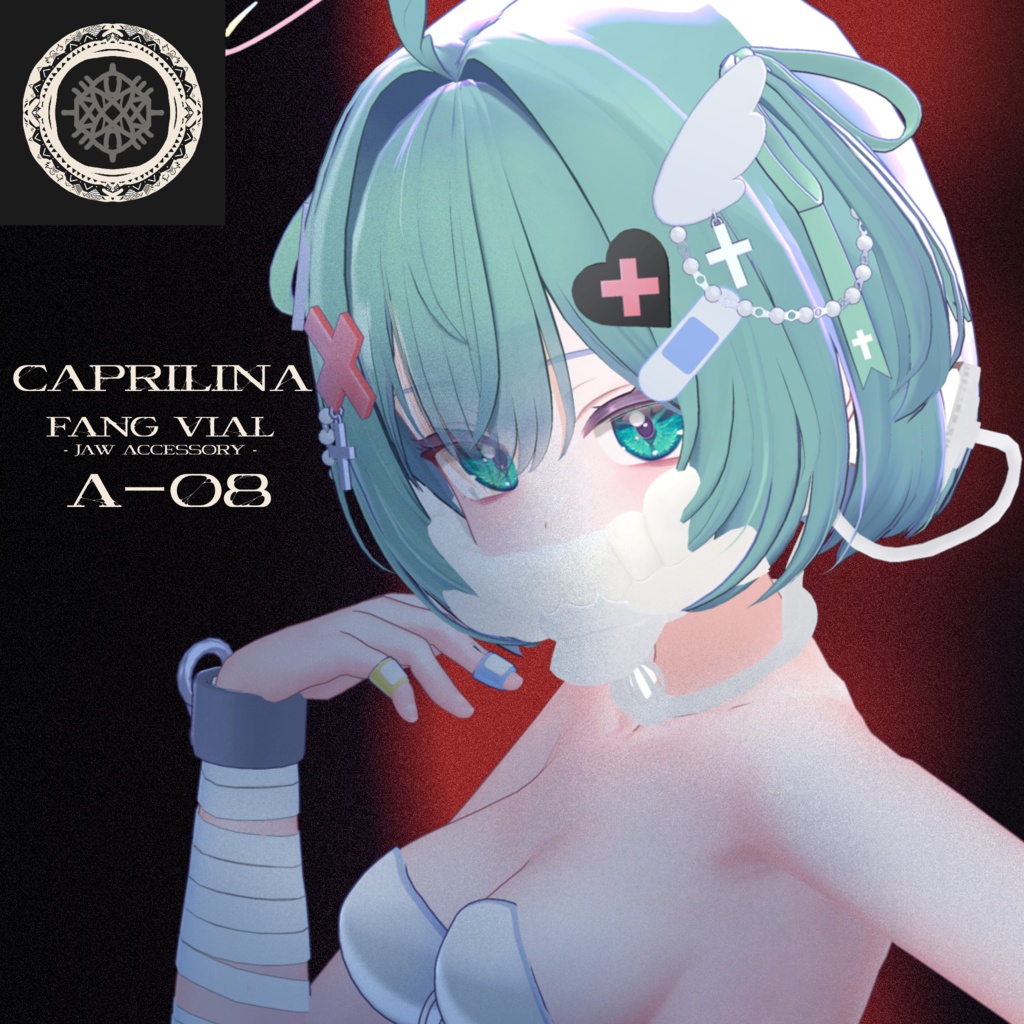 【発売記念SALE】Jaw Accessory -01- FANG VIAL ☀︎17 Avatars☀︎ 顎のアクセサリー