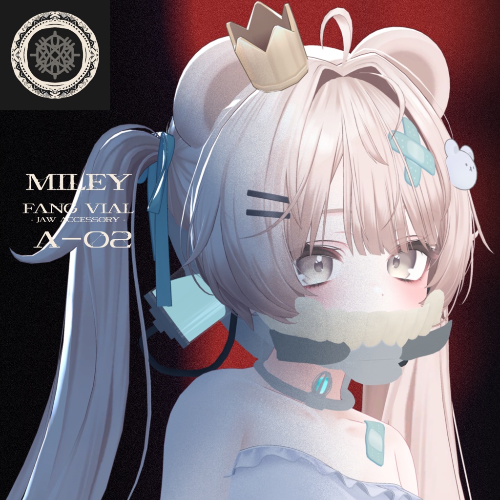【発売記念SALE】Jaw Accessory -01- FANG VIAL ☀︎17 Avatars☀︎ 顎のアクセサリー