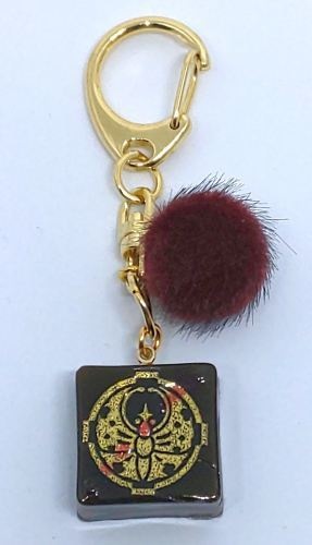 刀紋入りチョコ型キーホルダー