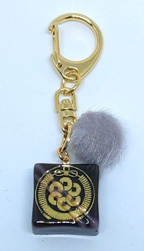 刀紋入りチョコ型キーホルダー