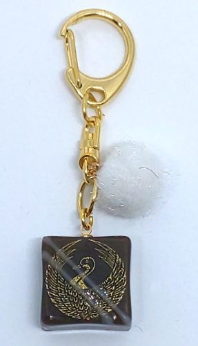 刀紋入りチョコ型キーホルダー