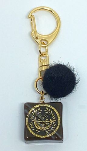 刀紋入りチョコ型キーホルダー