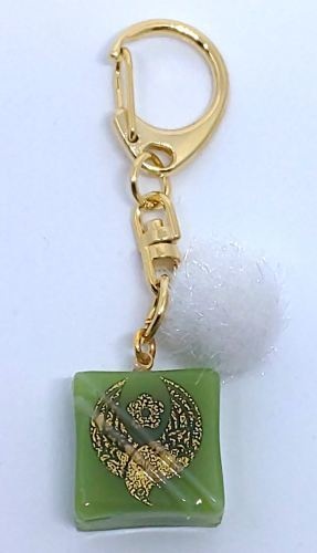 刀紋入りチョコ型キーホルダー