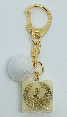 刀紋入りチョコ型キーホルダー