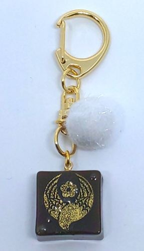 刀紋入りチョコ型キーホルダー