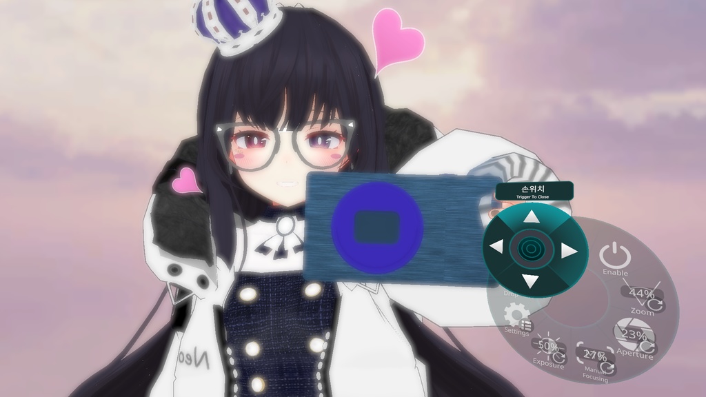 VirtualLens2 None VR user hand