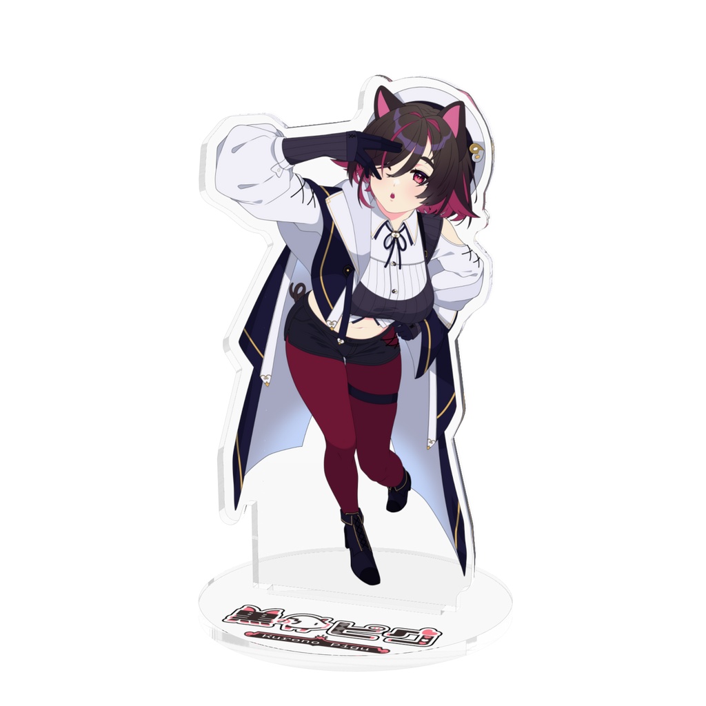 ２０２６黒乃ピグキービジュアクリルフィギュア１０ｃｍ